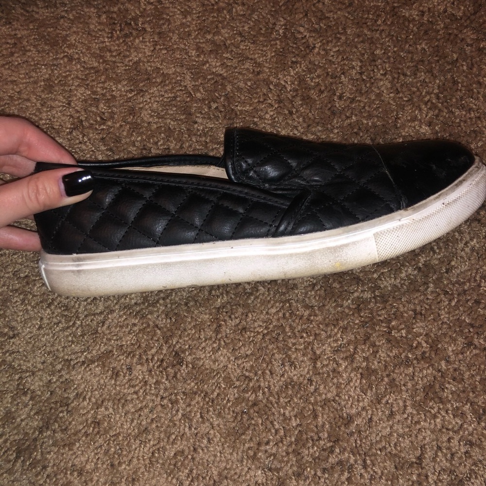 🦋2 for $25🦋 Steve Madden Ecentrcq Black Sneakers